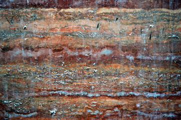 Hintergrund bunte verwitterte Mauer
