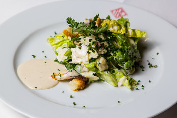 salad with cheese
