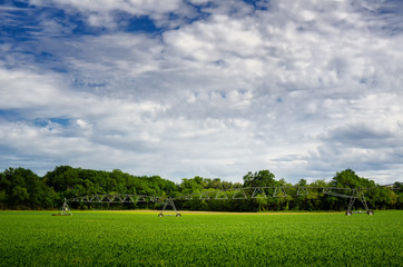 Pivot sprinkler irrigation system
