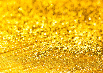 Background  of the golden shine texture.