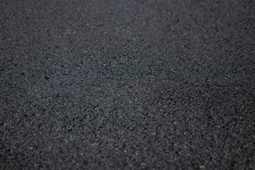 Asphalt surface in road construction