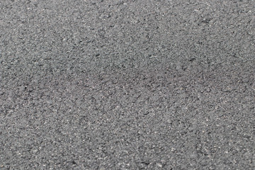 Asphalt surface in road construction