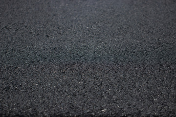 Asphalt surface in road construction
