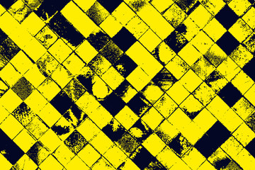 黄色と黒のグランジ背景 高画質 Wall Mural Wallpaper Murals Design Box