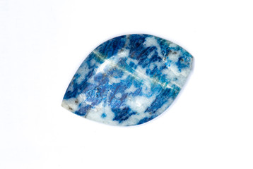 blue goologic natural crystal stone aquamarine