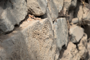wall of stones