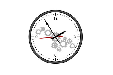 Time management and hour concept