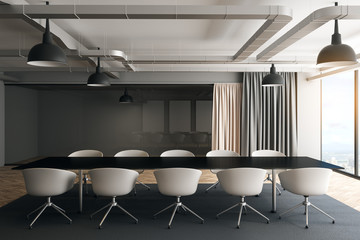 Bright meeting room
