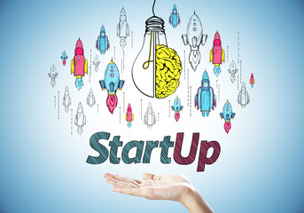 Startup and entrepreneurship concept