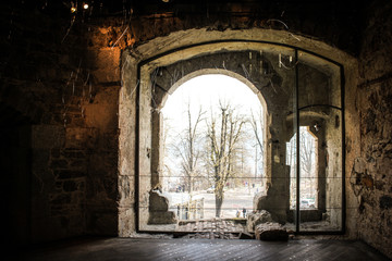 Obraz premium ancient stone portal