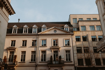 Naklejka premium Brussels city