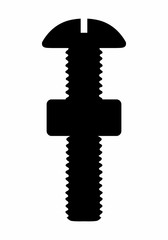 Bolt with nut