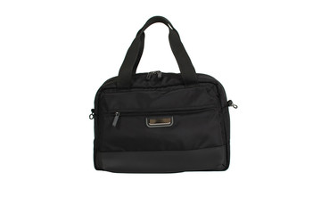 Black bag isolated on white background