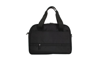 Black bag isolated on white background