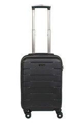 Travel suitcase isolated on white background