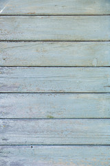 Obraz premium Vintage aged wooden texture with turquoise and green paint. Wall in the countryside.