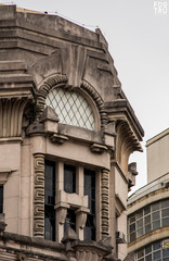 facade of old building