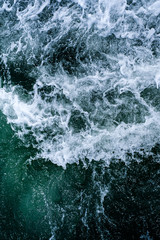 Abstract water ocean waves texture background.