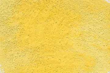 yellow color powder pigment art texture background