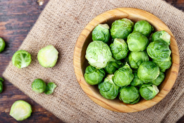 heads of brussels sprouts