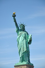 Fototapeta na wymiar Statue de la liberté de New York