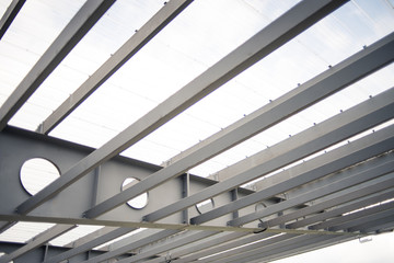 Metal building construction stadium