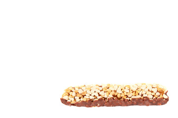 Healthy granola, energy, sport, breakfast and protein bar.