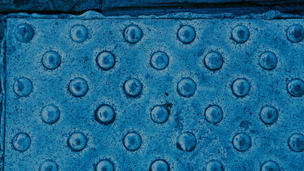 abstract blue metalwork texture
