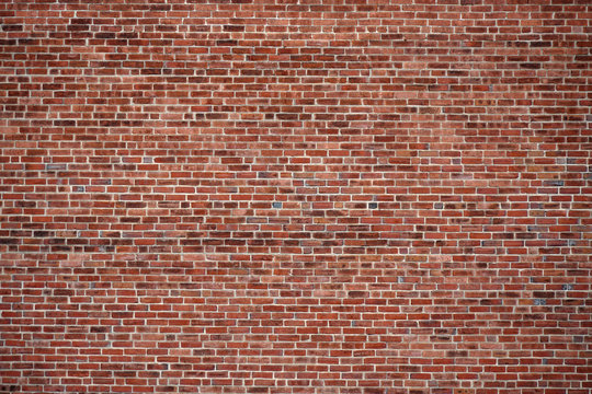 Fototapeta facade view of old brick wall background