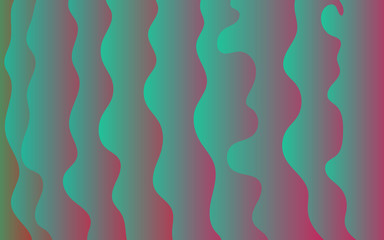 colorful wavy with gradation vector design for background  banner  website and card.