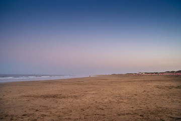 Fototapeta na wymiar English beach at sunset, Gran Canarias