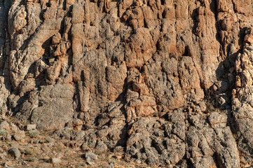 Felsformationen in der Wüste Gobi, Mongolei