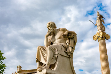classic statue Socrates