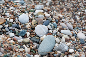 Background of pebbles, v13