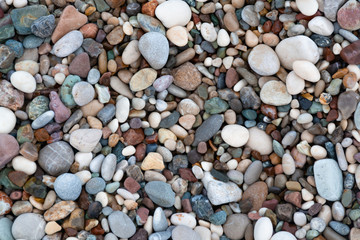 Background of pebbles, v15