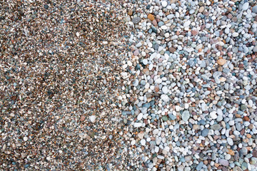 Background of pebbles, v20