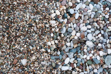 Background of pebbles, v21