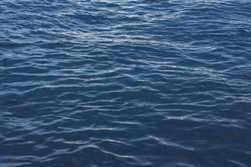  Beautiful sunset on the background of the sea with a purple shade