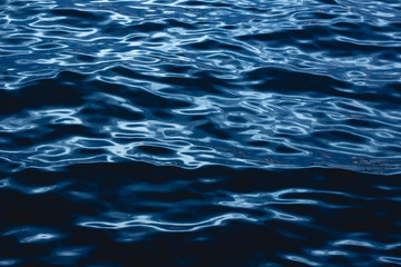  Beautiful shiny blue sea waves, background and texture