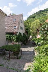 Historische Fachwerkhäuser in Heppenheim / Bergstrasse