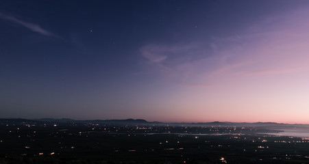 North Kerry sky at twilight