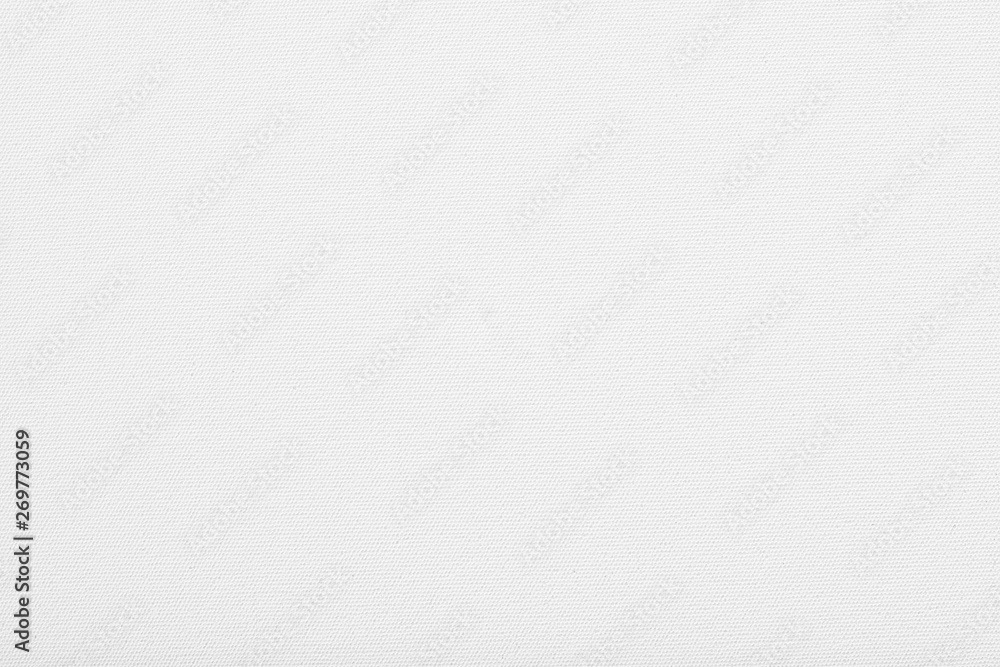 Aufkleber White canvas fabric texture background from canvas panel fabric board for draw or paint picture use us design backdrop or overlay design