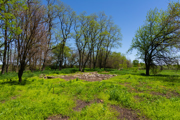 Remains of old structure