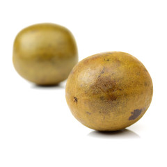 Luo Han Guo/ Fructus Momordicae/ Momordica grosvenori/ Siraitia Grosvenori on white background