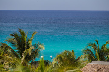 Fototapeta na wymiar mar del caribe en Varadero Cuba