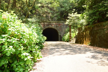 日本最古のコンクリートトンネル