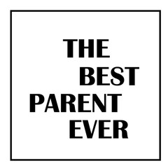 Happy Parents Day Greeting Card Vintage Vector Template Design Background Illustration