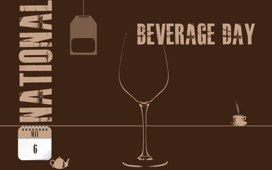Postcard Beverage Day