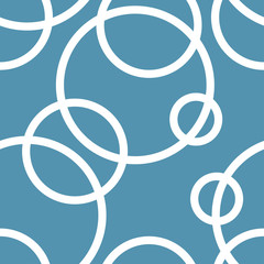 abstract circle ring seamless patterns vector