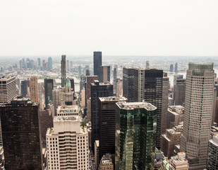 Fototapeta na wymiar Midtown Manhattan from Top of the Rock